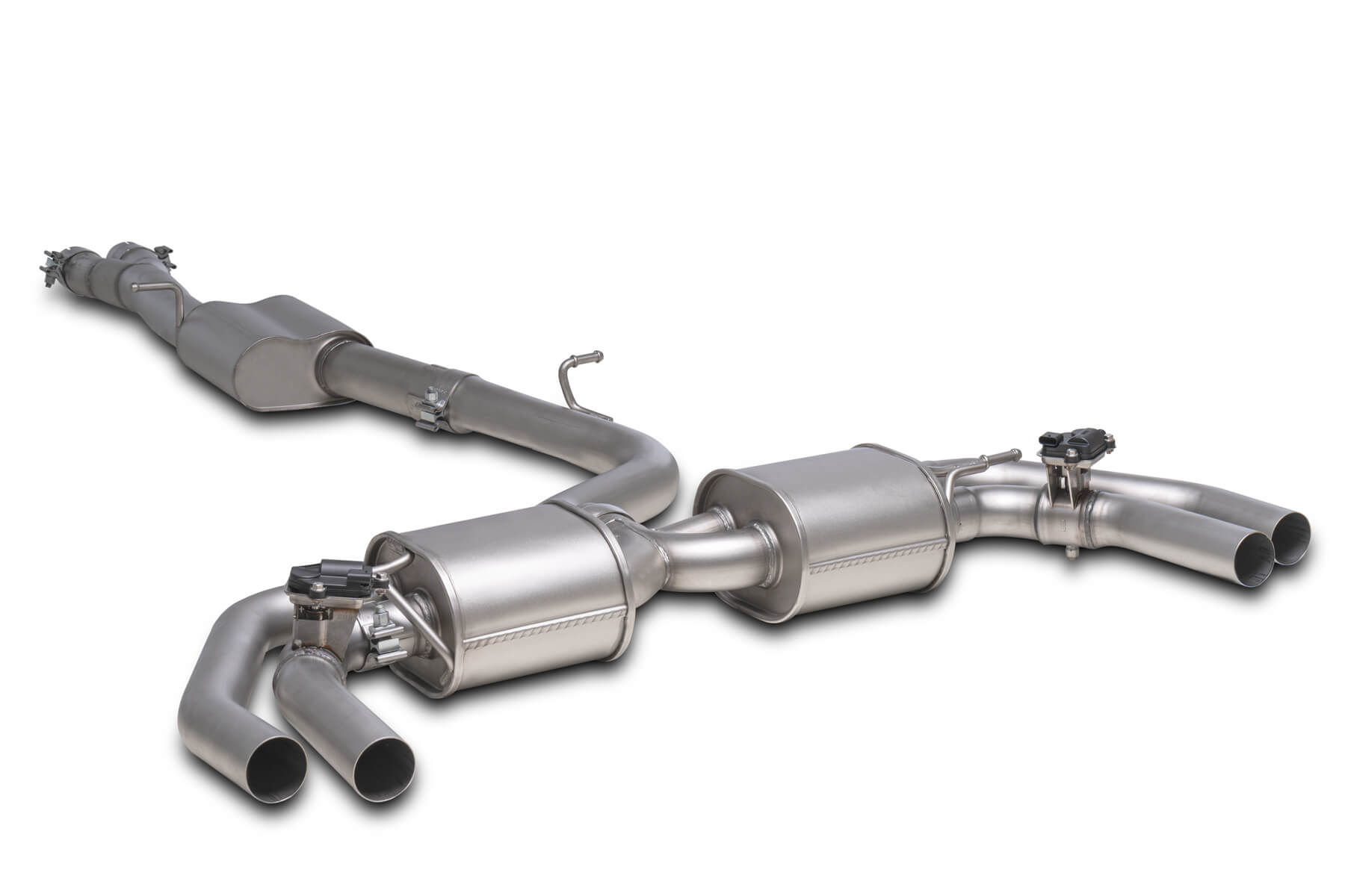 Image of OPF-Back Remus mit Klappen 3" OE Tips