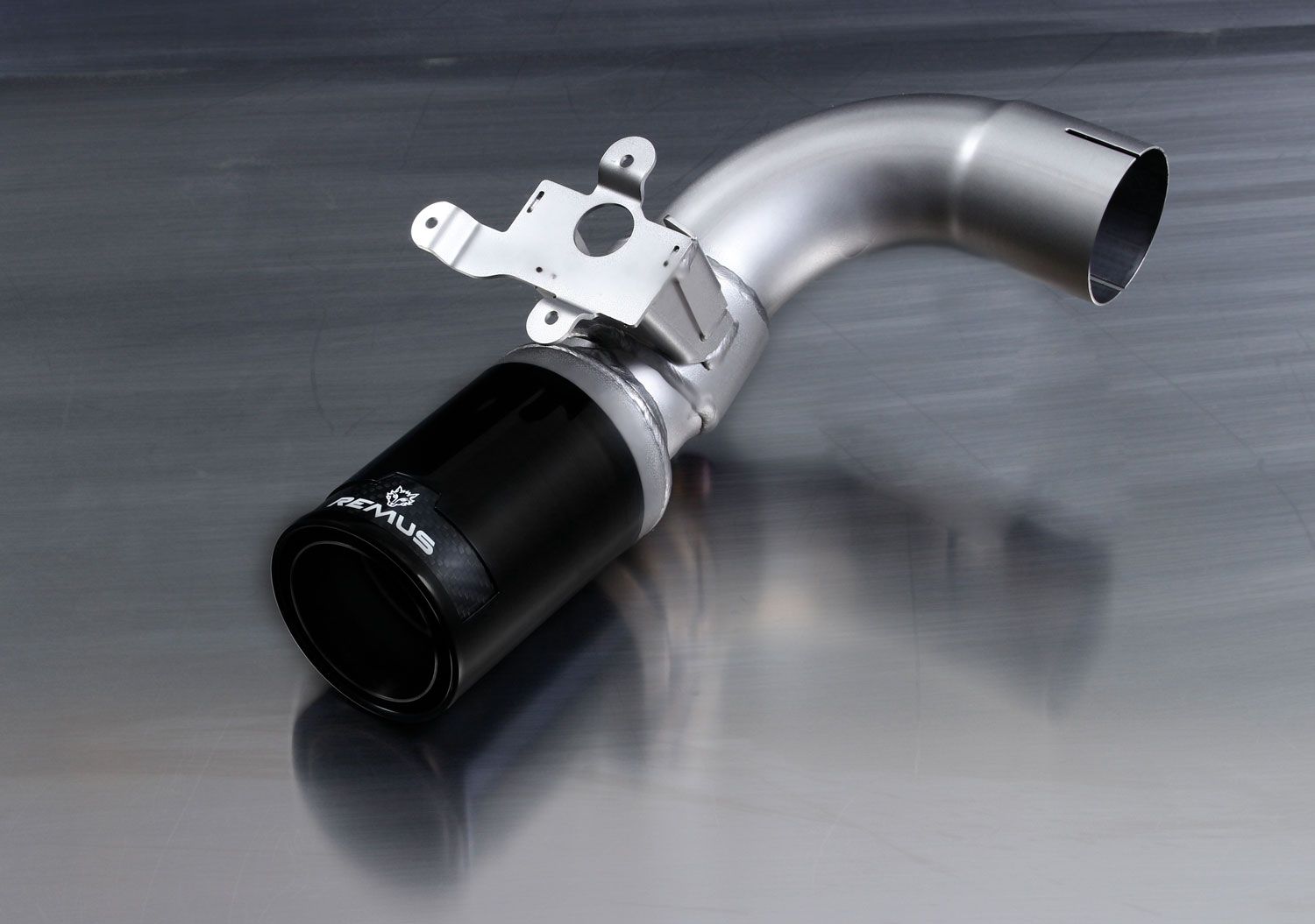 Image of Endschalldämpfer Remus 102mm Street Race Black Chrome