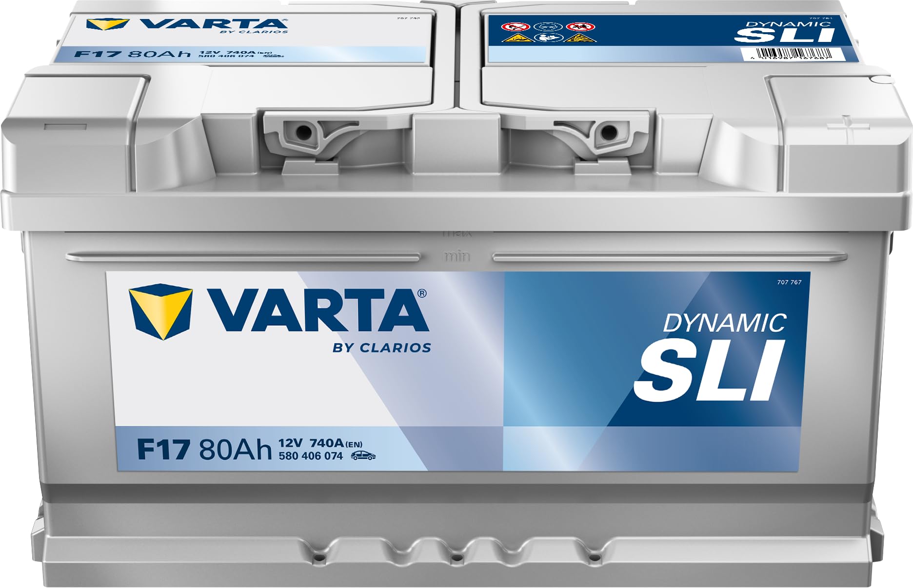 Image of Autobatterie Varta F17 Dynamic SLI 12V 80Ah 740A