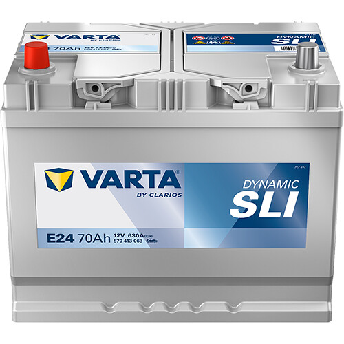 Image of Autobatterie Varta E24 Dynamic SLI 12V 70Ah 630A