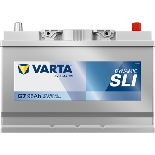 Autobatterie Varta G7 Dynamic SLI 12V 95Ah  830A