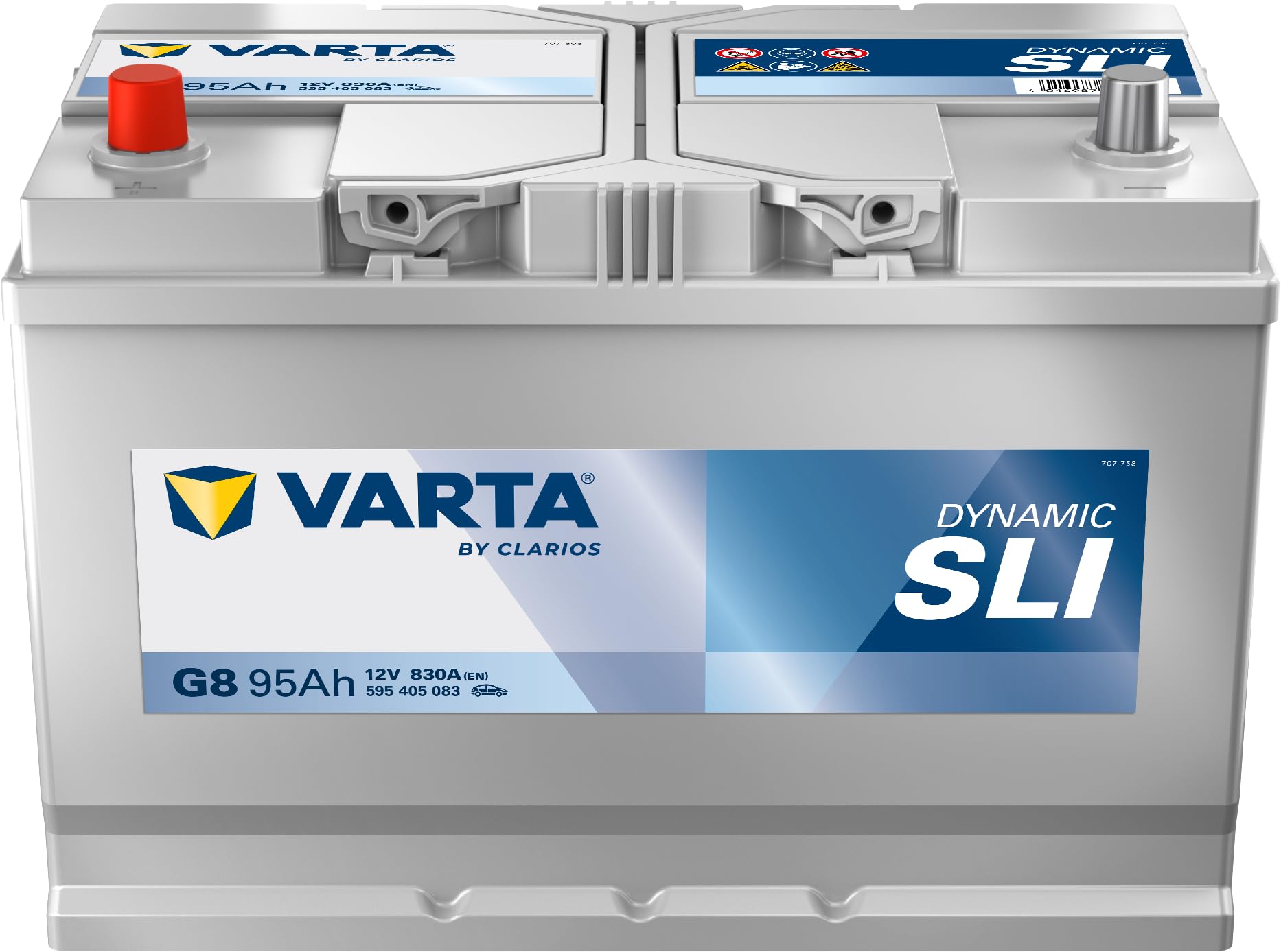 Image of Autobatterie Varta G8 Dynamic SLI 12V 95Ah 830A