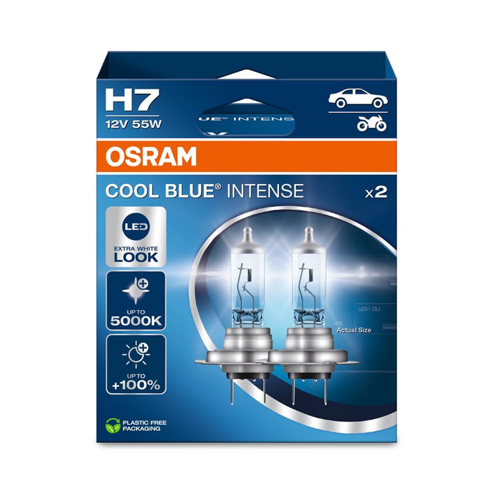 Scheinwerferlampen Osram Cool Blue Intense H7 Duobox