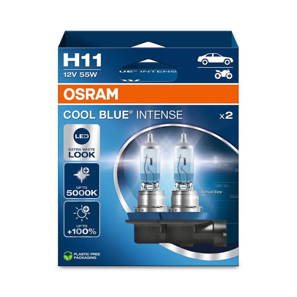 Image of Scheinwerferlampen Osram Cool Blue Intense H11 Duobox