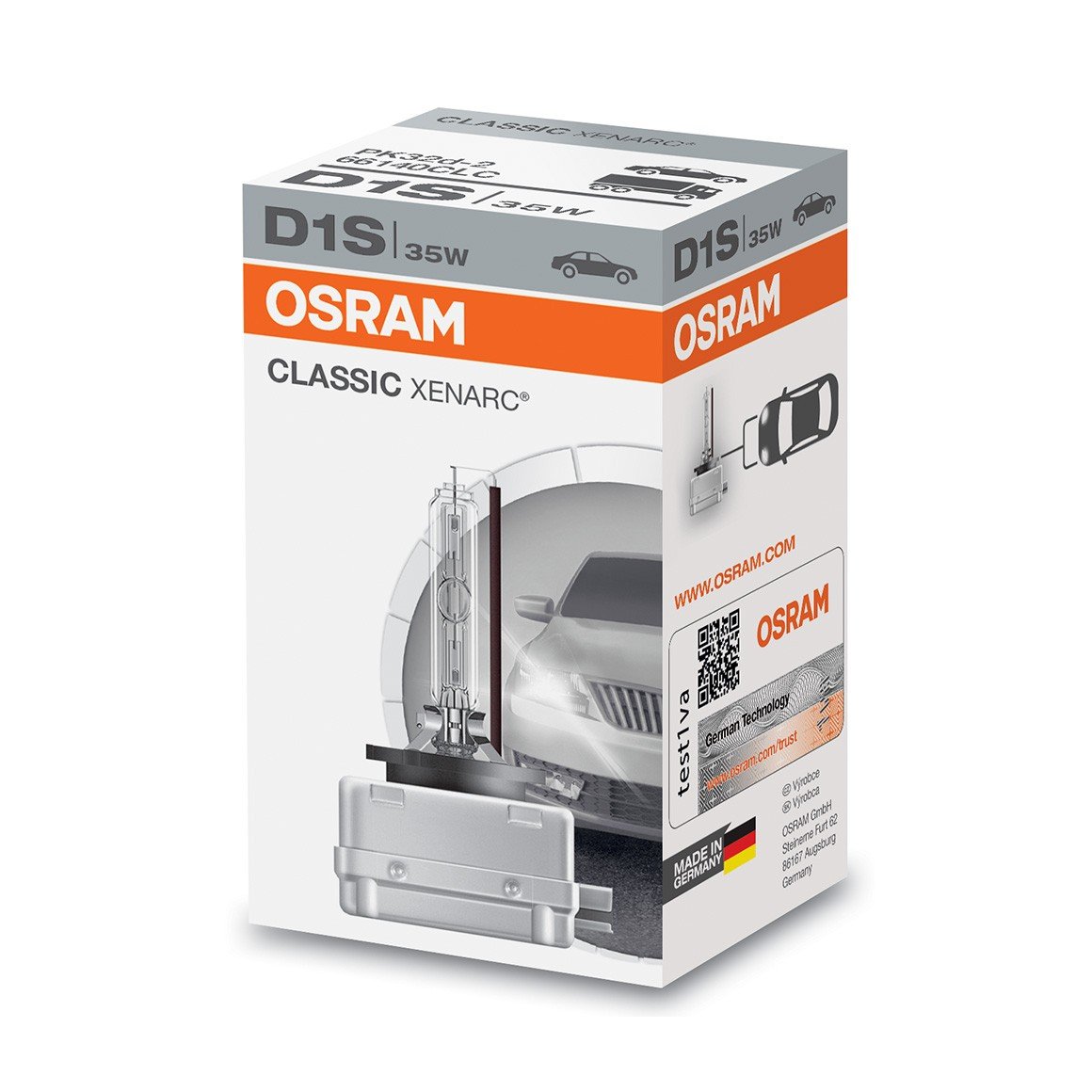Ampoule Xénon Osram Xenarc D1S Classic