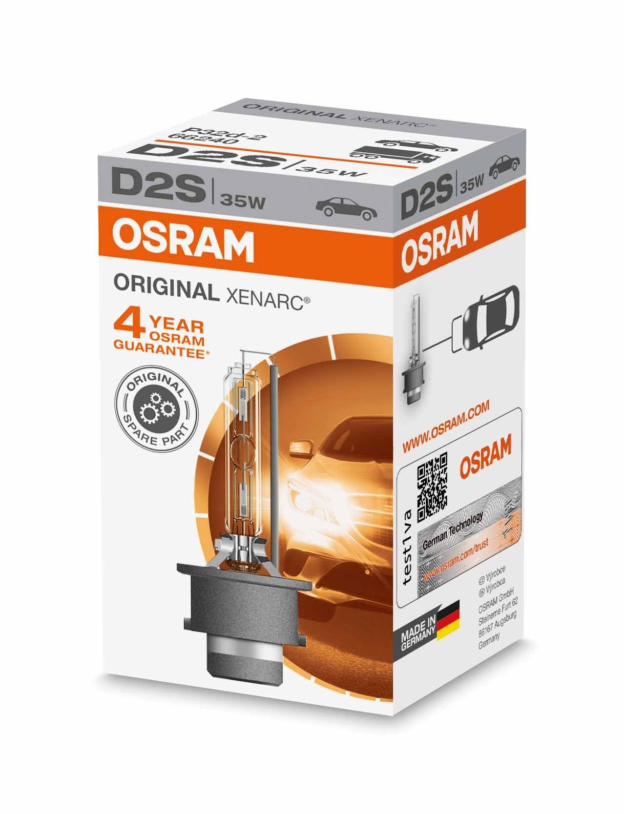 Ampoule Xénon Osram Xenarc D2S Original