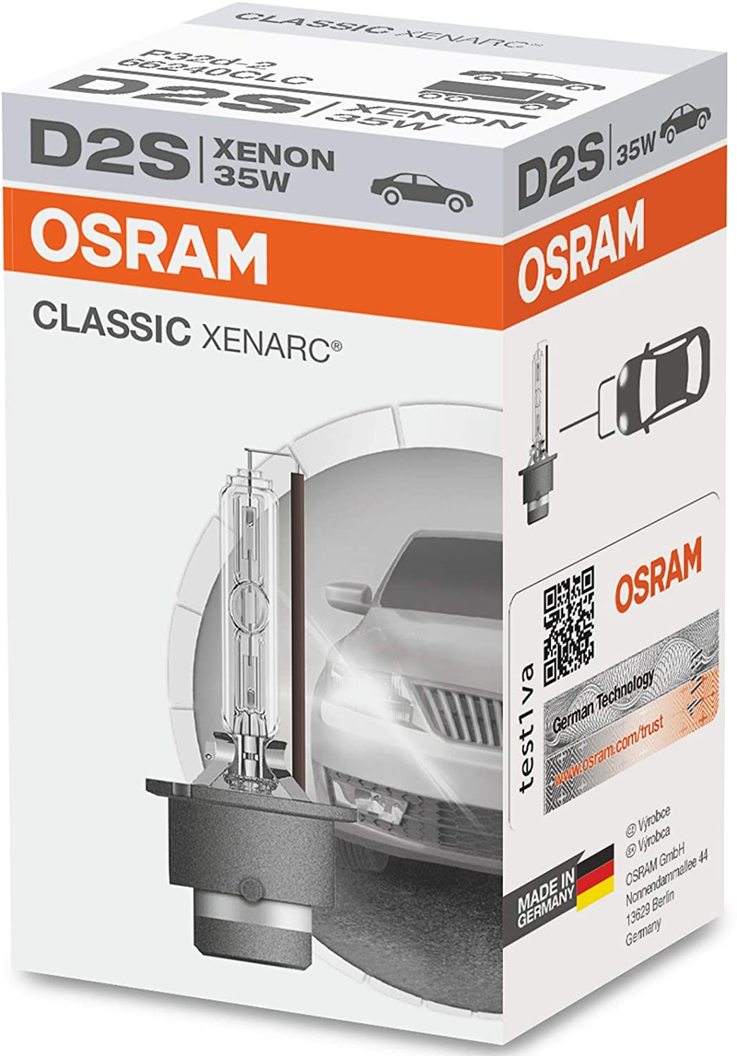 Ampoule Xénon Osram Xenarc D2S Classic