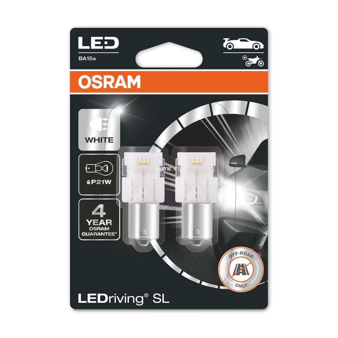 Leds Osram LEDriving SL P21W Cool White 1.4W 6000K
