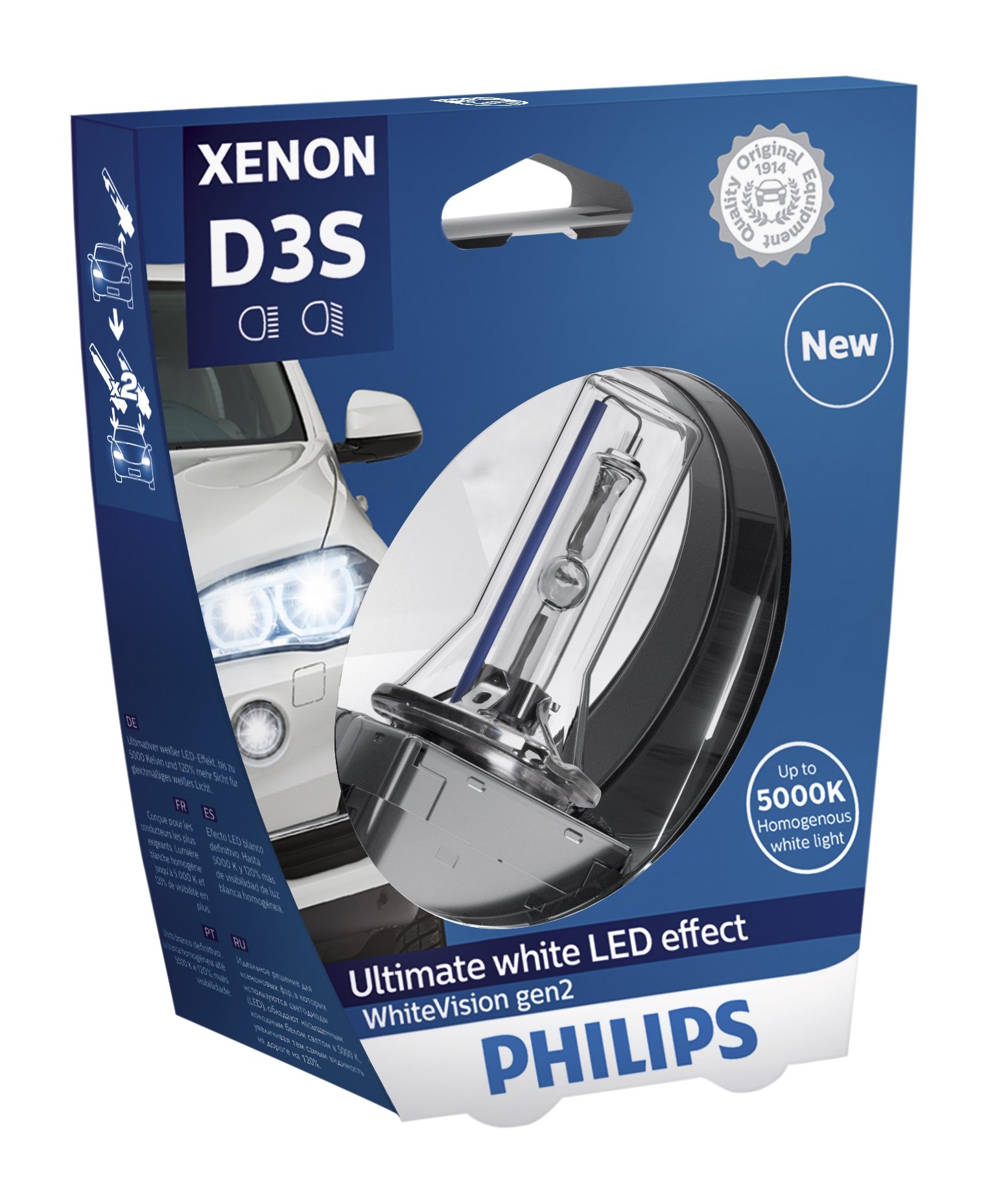 Image of Xenon Birne Philips Xenon WhiteVision gen2 D3S