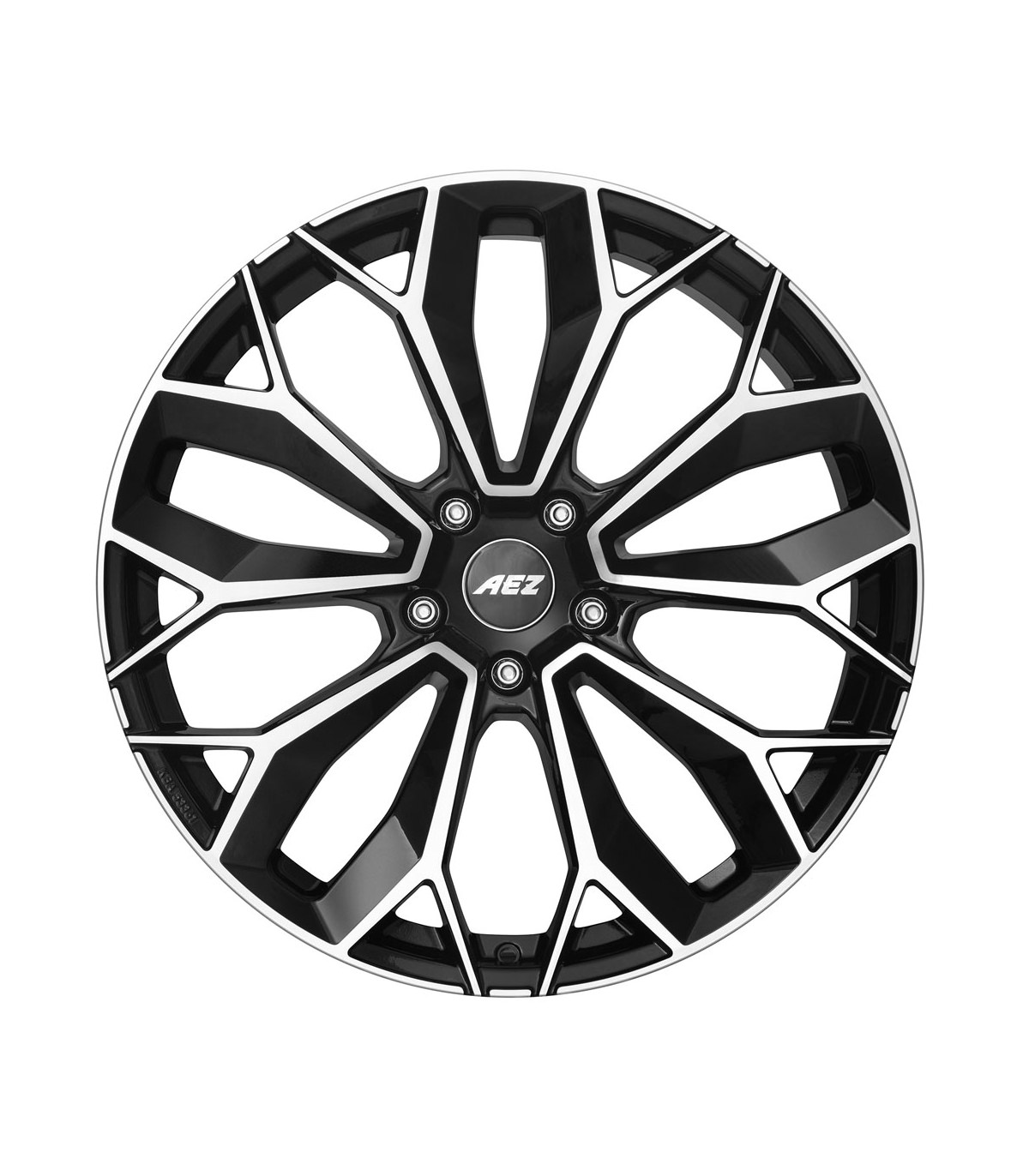 AEZ Leipzig 9.5x21 5x112 ET45 Black polished Felgen