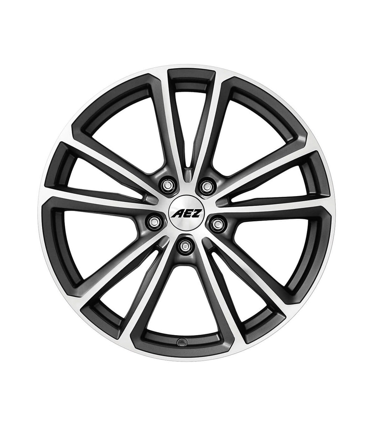 Felgen AEZ Tioga 7.5x18 5x112 ET48 Graphite Matt/polished
