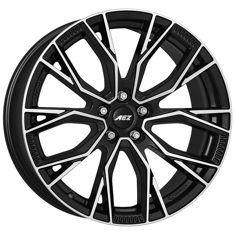 AEZ Toronto 8.0x18 5x112 ET44 Black polished Felgen