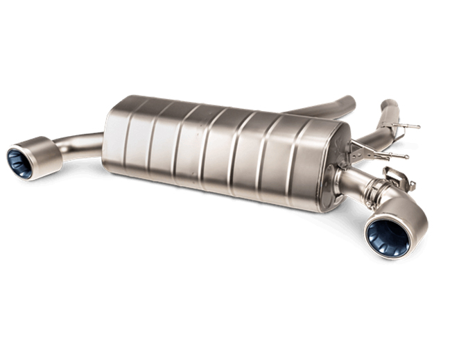Image of Endschalldämpfer Akrapovic Round für TOYOTA SUPRA (DB_) 3.0 GR (DB41, DB42, DB43, DB45, DB46) 340ps