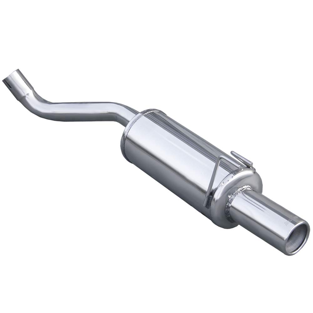Image of Endschalldämpfer Inoxcar 80mm Rolled für ALFA ROMEO 145 (930_) 1.7 i.e. 16V (930.A1) 129ps