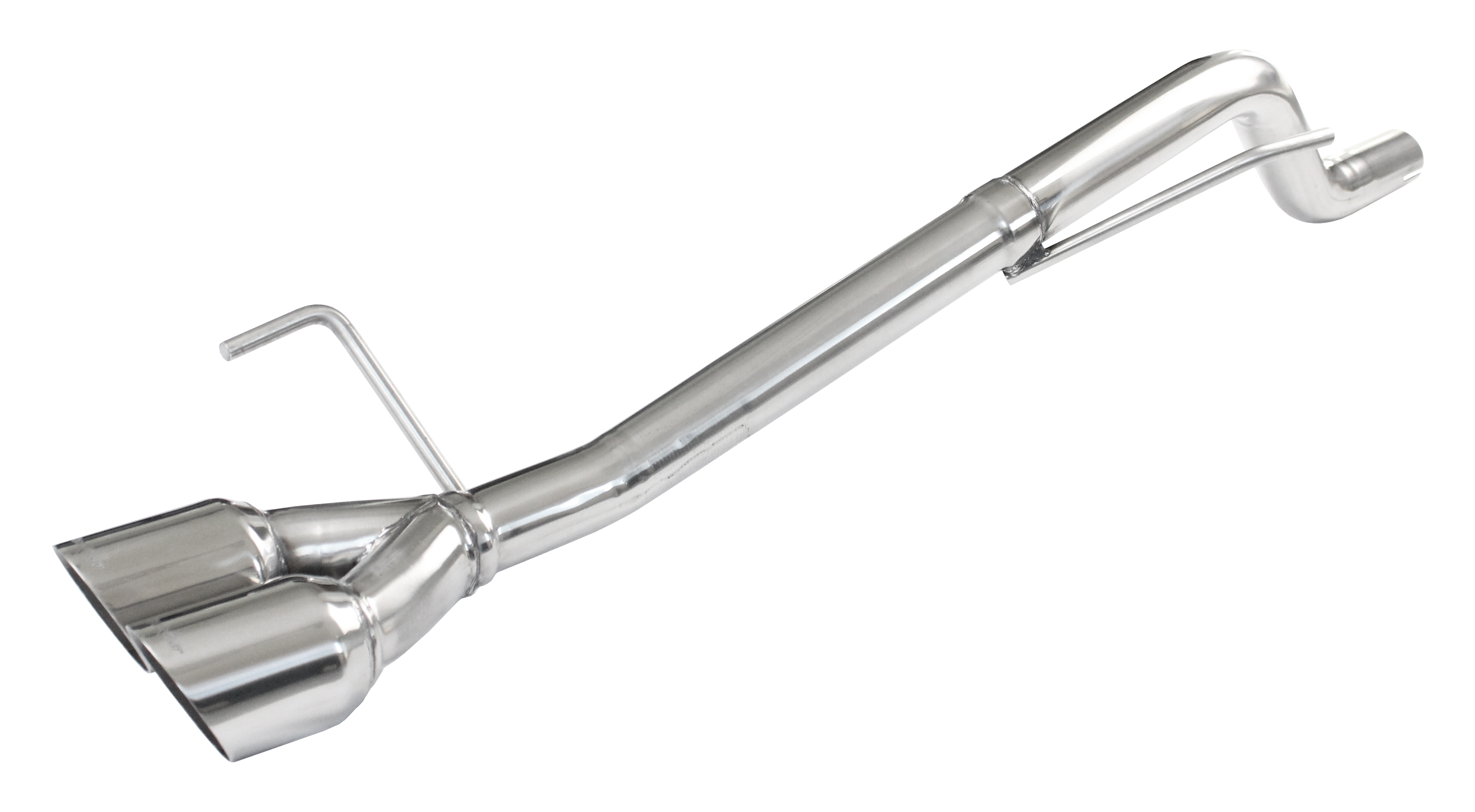 Image of Endschalldämpfer-Ersatzrohr Inoxcar 2x80mm Racing Angled für ALFA ROMEO MITO (955_) 1.4 MultiAir (955AXN1B) 170ps