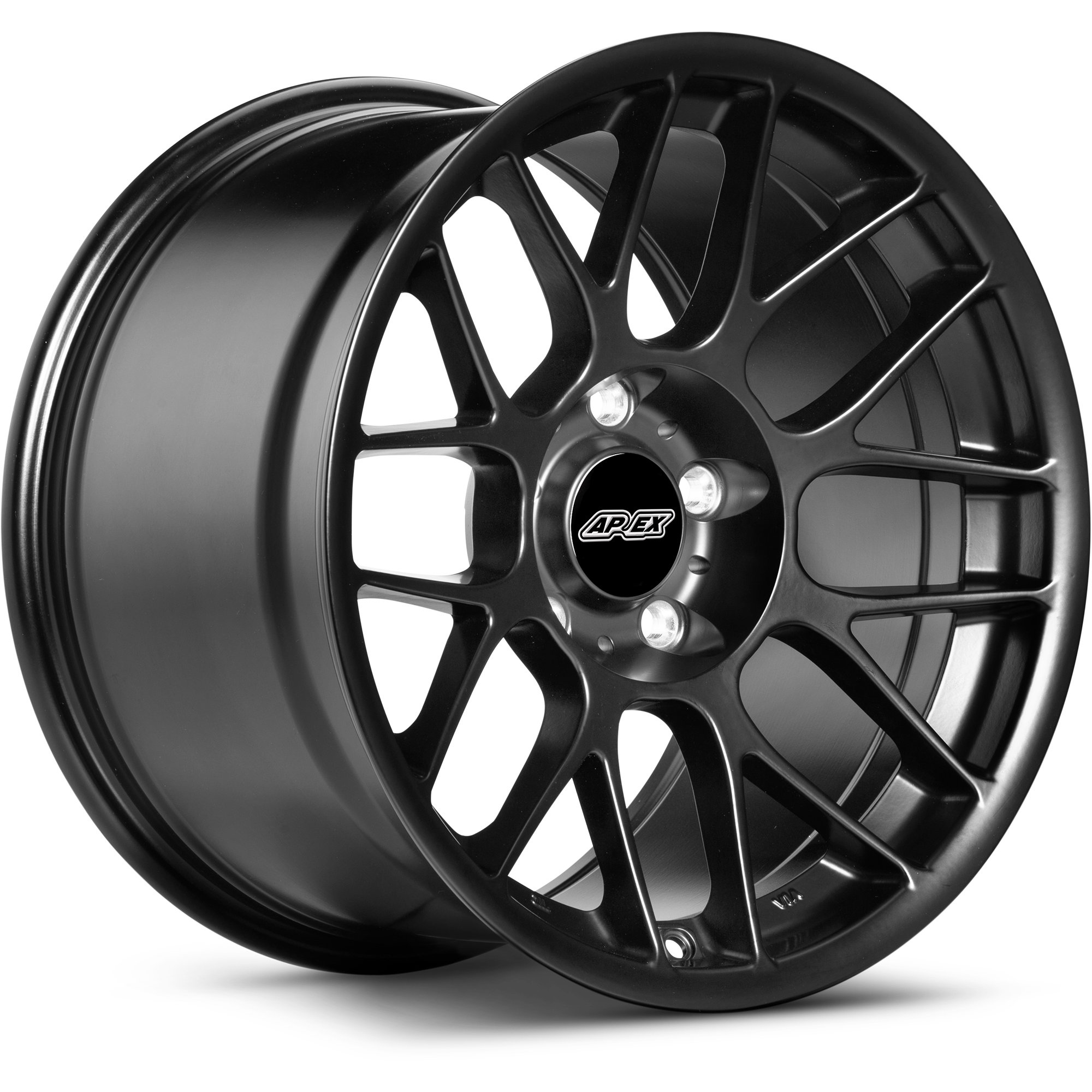 Apex ARC-8 8.0x17 4x100 ET25 Hyper Black Felgen