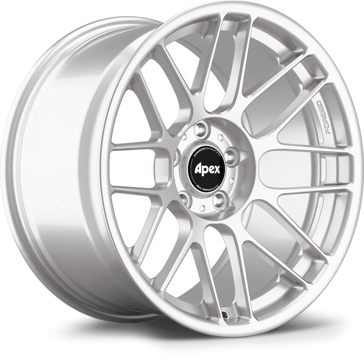 Apex ARC-8RT 9.5x18 5x120 ET35 Race Silver Felgen