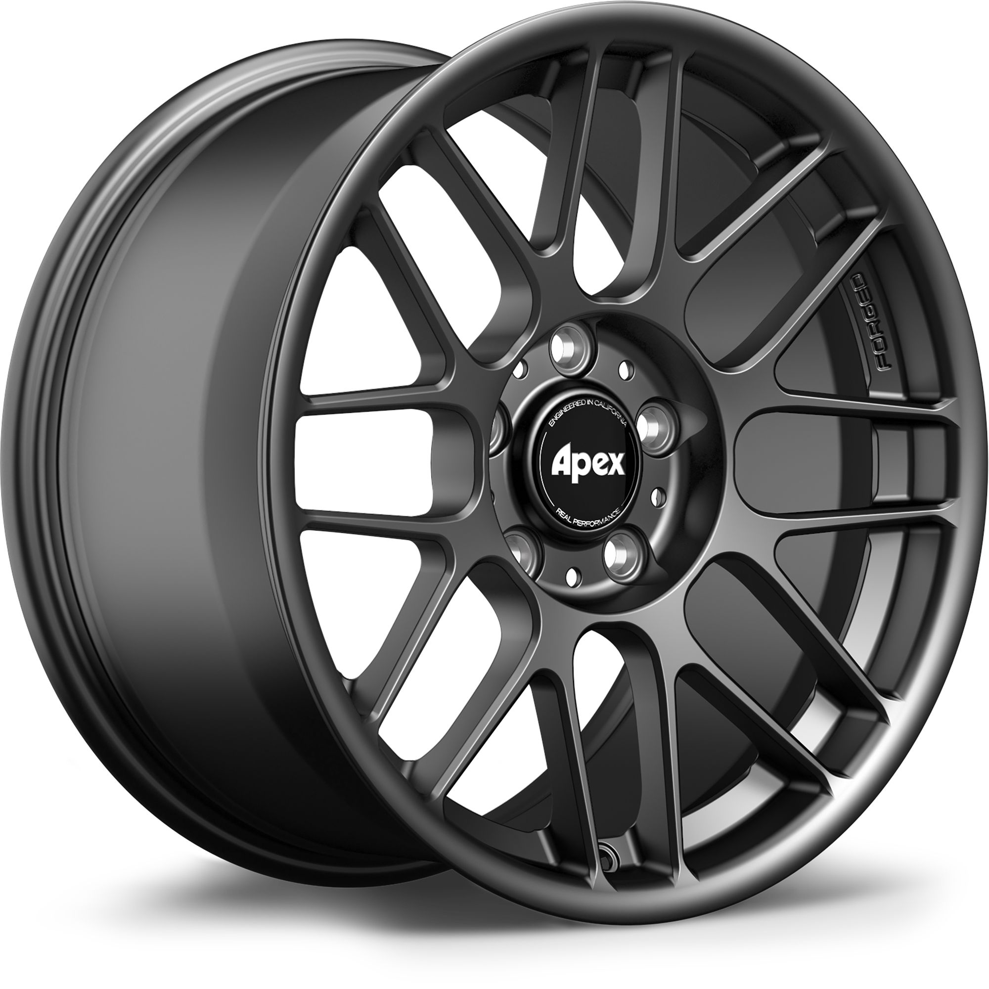 Image of Apex ARC-8RT 9.0x17 5x120 ET42 Satin Black Felgen