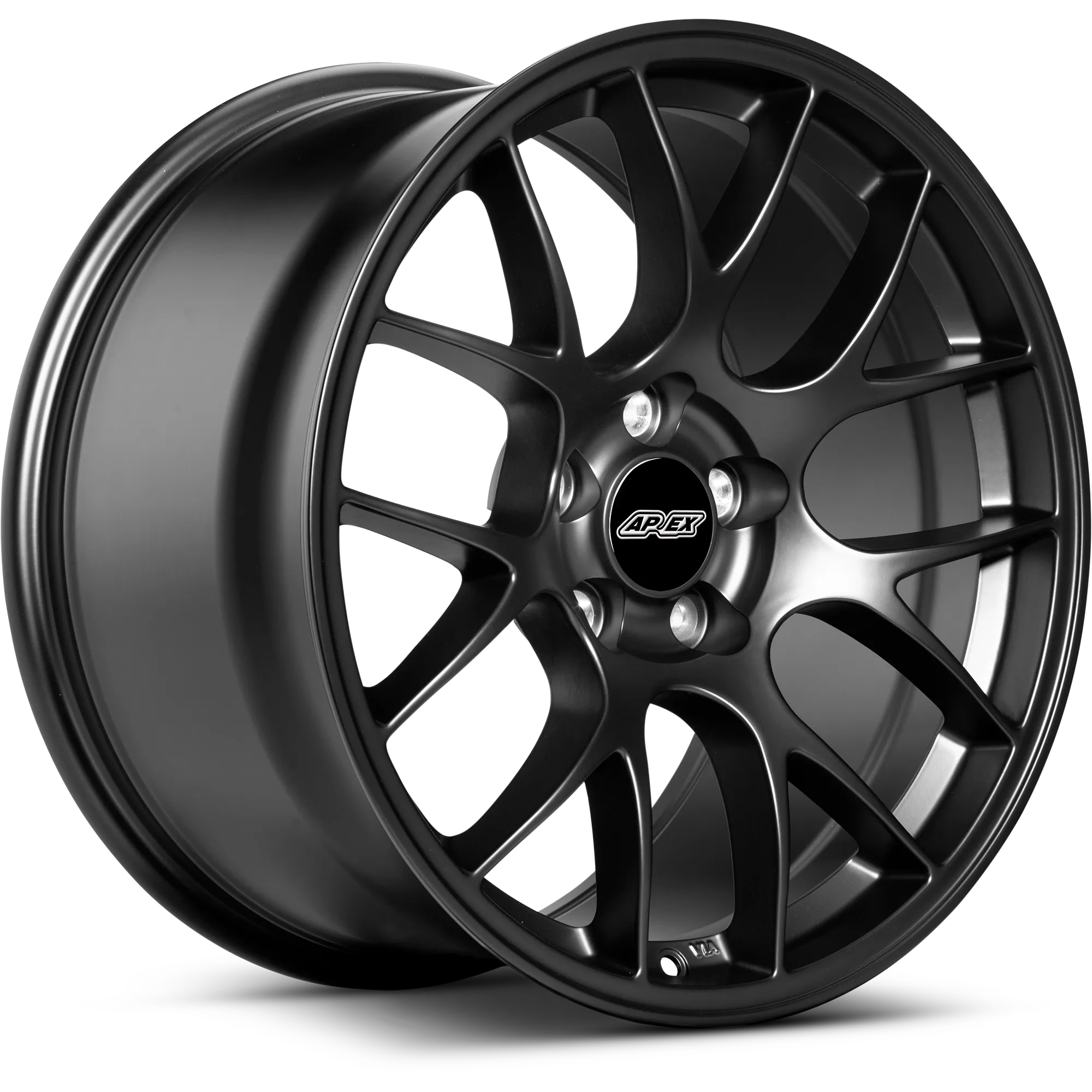 Image of Apex EC-7 9.0x18 5x120 ET31 Satin Black Felgen