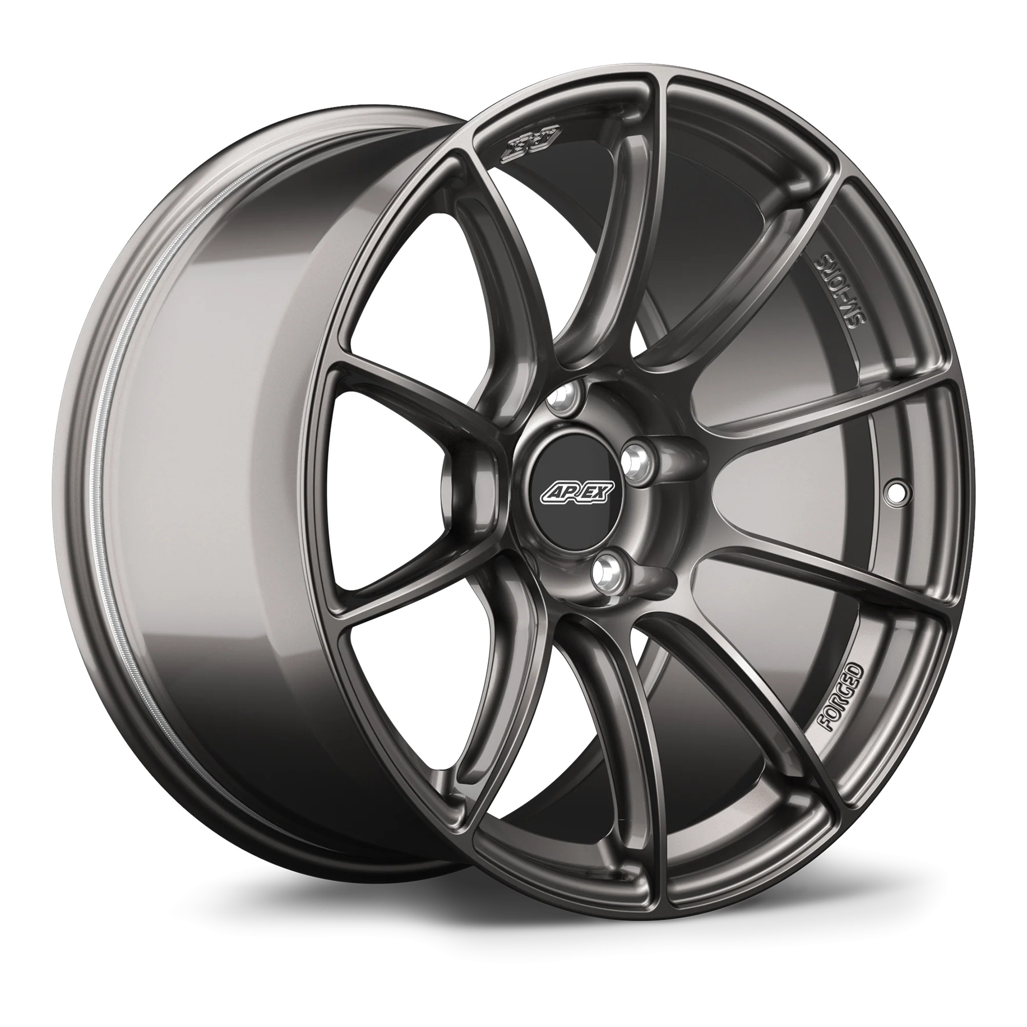 Apex SM-10RS 10.0x18 5x120 ET25 Anthracite Felgen