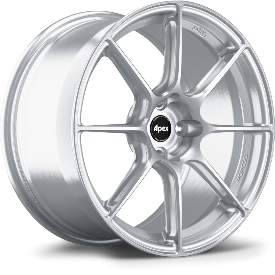 Image of Apex SM-8RS 9.0x17 4x100 ET45 Brushed Clear Felgen