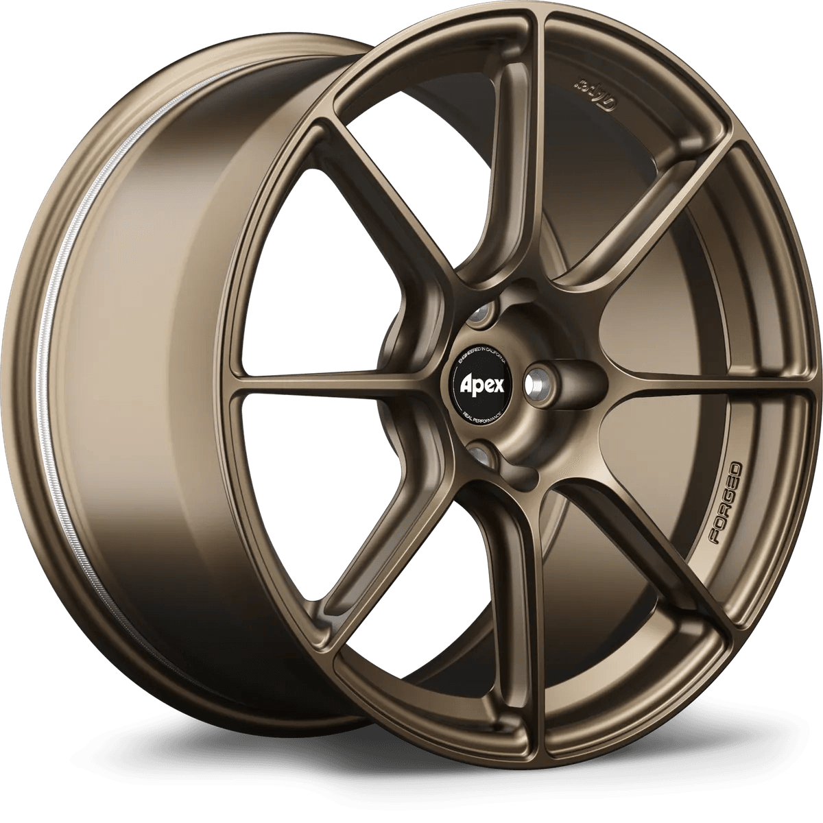 Image of Apex SM-8RS 9.0x17 4x100 ET45 Satin Bronze Felgen