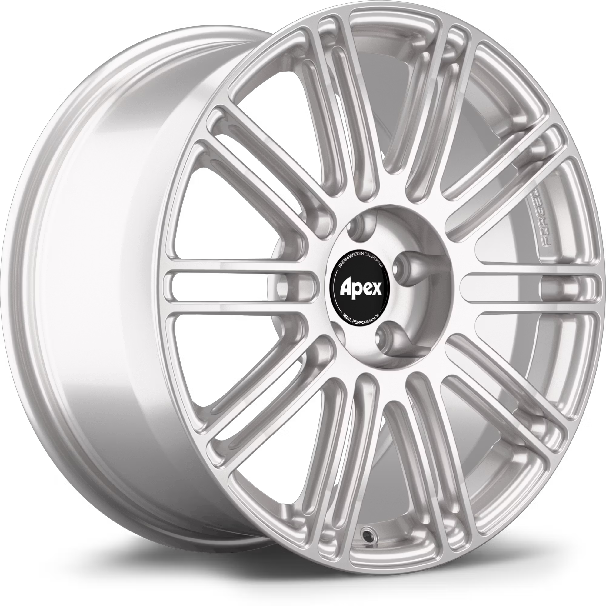 Image of Apex TC-10RT 9.5x18 5x112 ET41 Race Silver Felgen