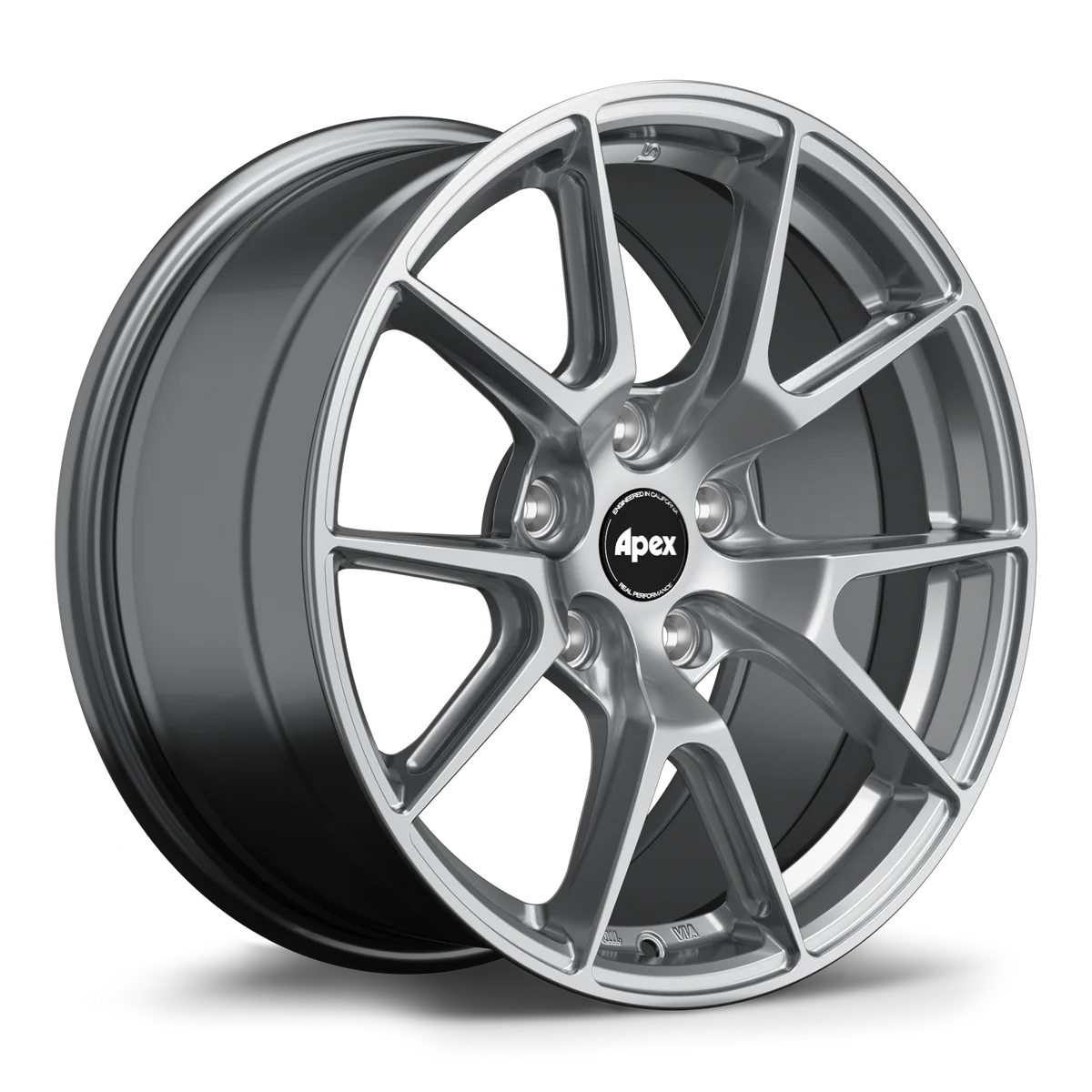 Apex VS-5 9.0x17 5x100 ET48 Hyper Black Felgen