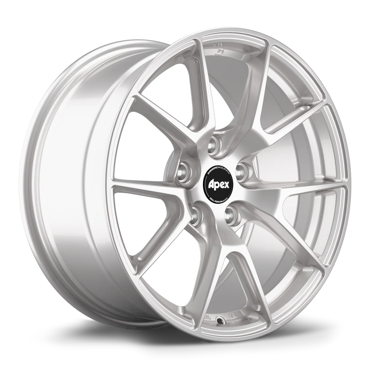 Apex VS-5 8.5x17 5x112 ET43 Race Silver Felgen