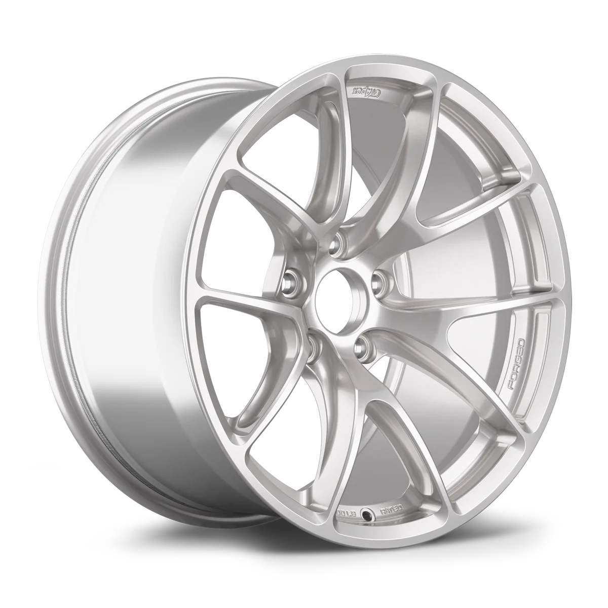Apex VS-5RE 9.5x19 5x120 ET22 Race Silver Felgen