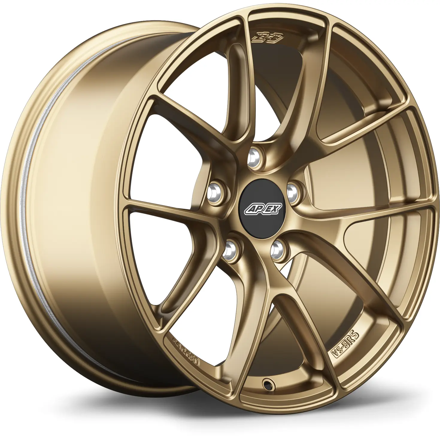 Apex VS-5RS 8.5x17 5x100 ET44 Satin Gold Felgen