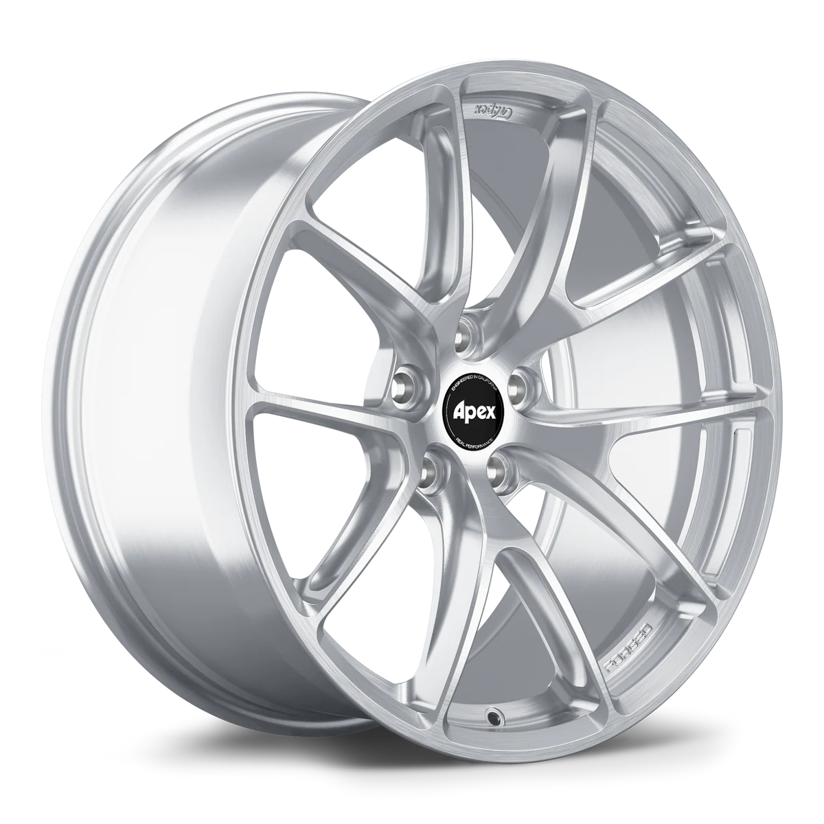 Apex VS-5RX 10.0x21 5x112 ET38 Brushed Clear Felgen