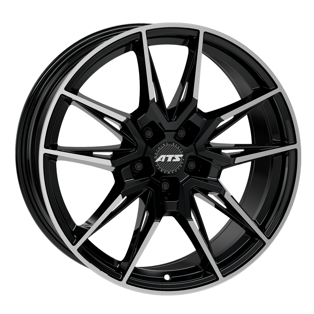 ATS Force 8.5x19 5x112 ET40 diamond-black frontpolished Felgen