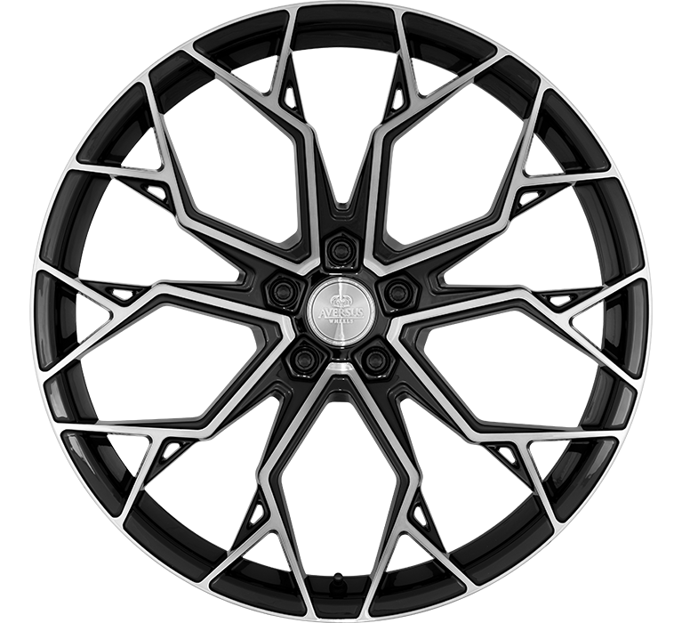 Aversus Darkforce 10.5x22 5x112 ET42 GLANZ-SCHWARZ POLIERT Felgen