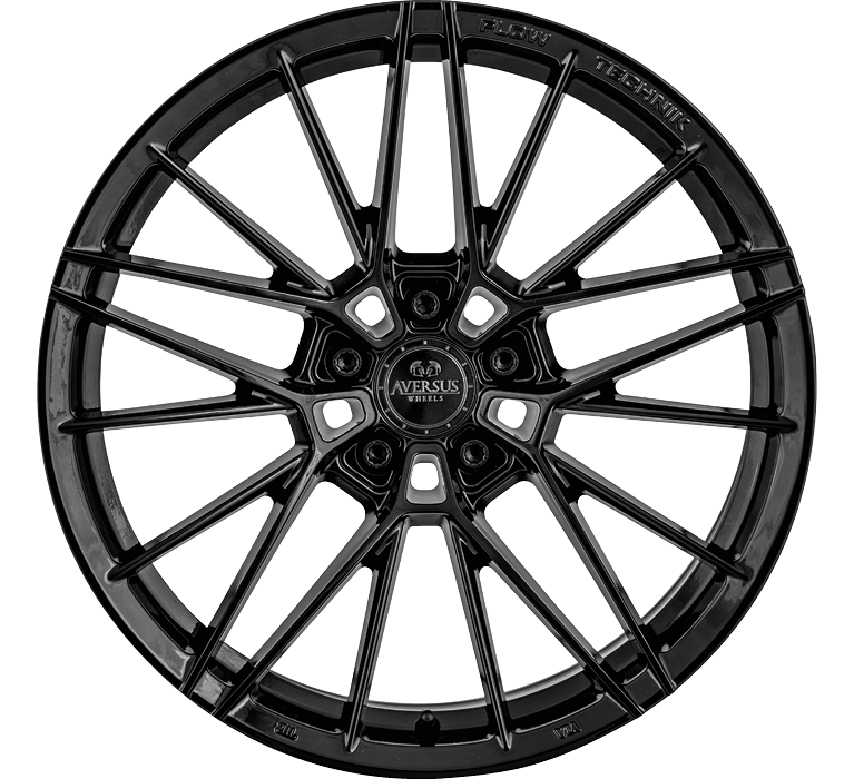 Aversus Raptor 8.5x19 5x108 ET42 GLANZ-SCHWARZ Felgen