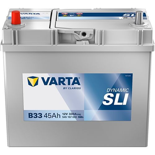 Autobatterie Varta B33 Dynamic SLI 12V 45Ah  330A