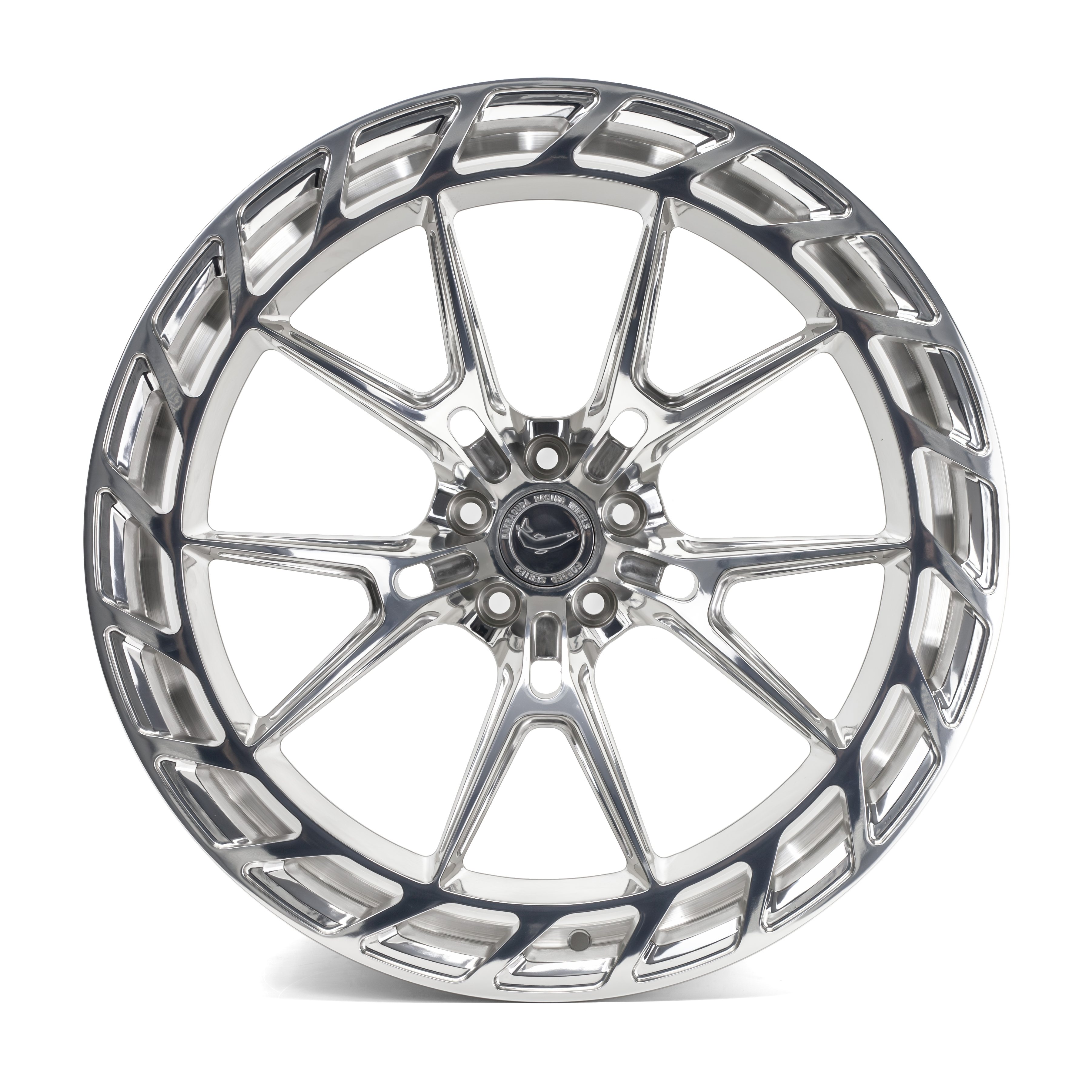 Image of Barracuda G-FORGED AF35 11.5x22 5x112 ET10 Polished Silver Felgen