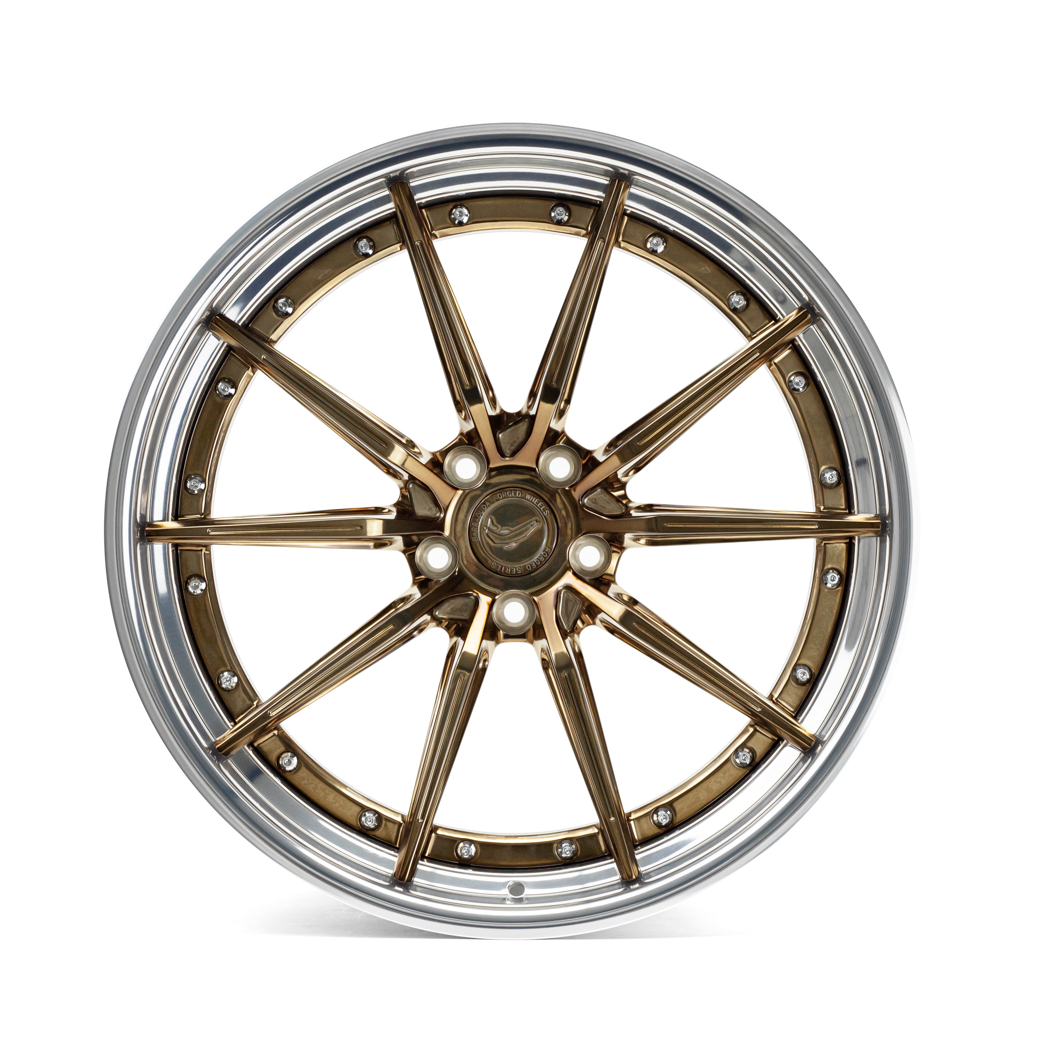 Image of Barracuda G-FORGED F03 8.5x19 5x100 ET38 Dark-Bronze Felgen