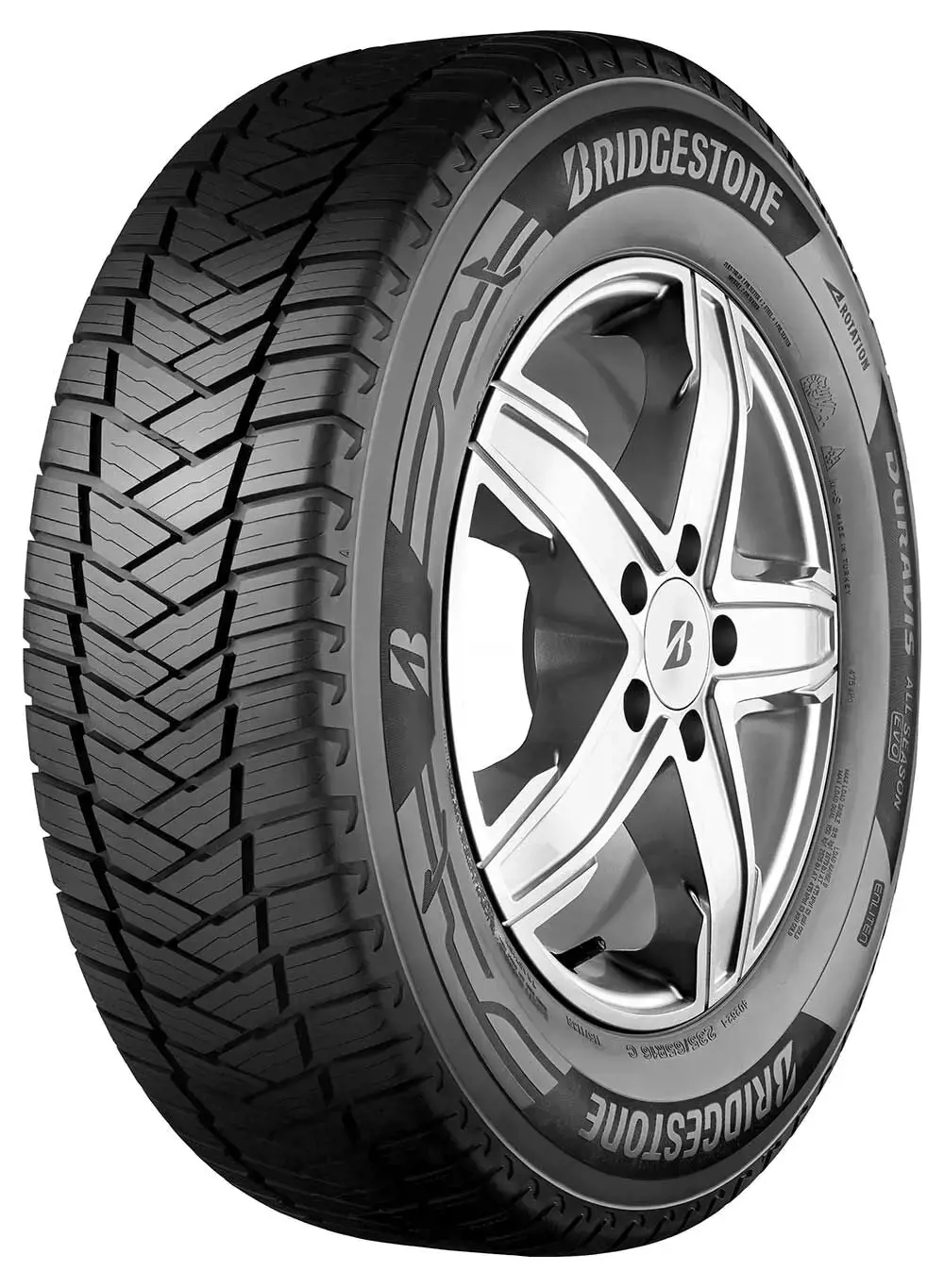 Image of Ganzjahresreifen Bridgestone Duravis All Season EVO 235/60/R17C 117R