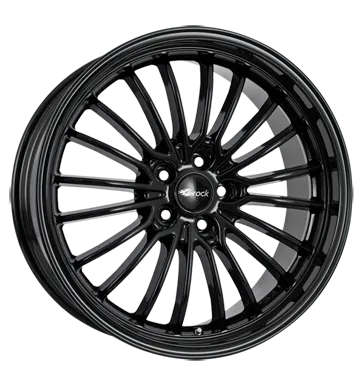 Felgen Brock B24 8.5x20 5x120 ET20 Schwarz Glanz