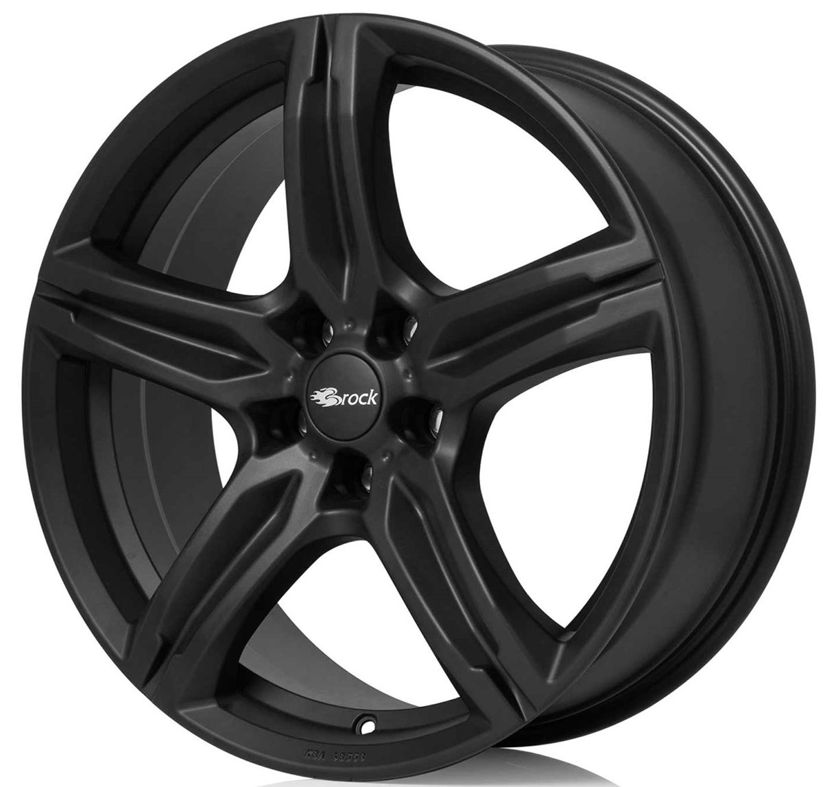 Image of Felgen Brock B29 7.5x17 5x112 ET45 Schwarz Klar Matt