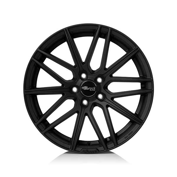 Brock B34 8.5x19 5x105 ET38 Schwarz Klar Matt Felgen