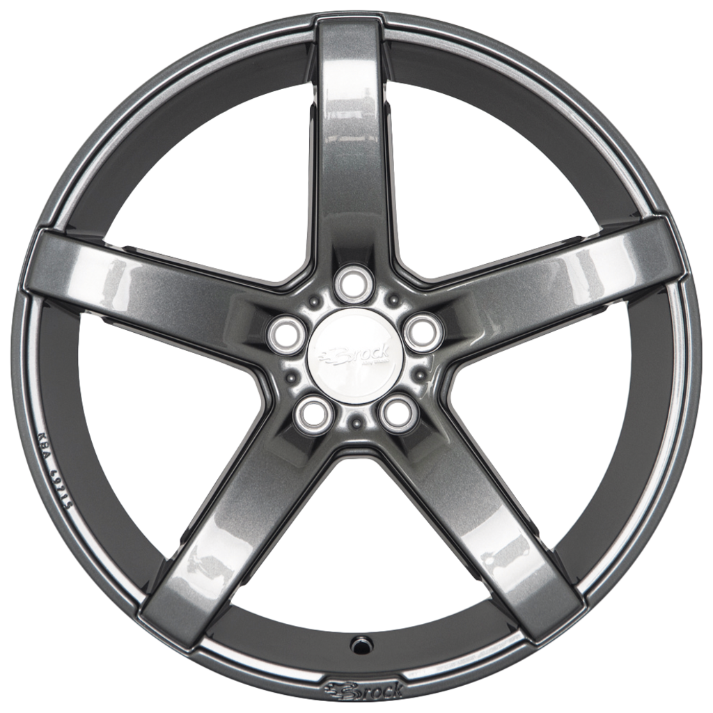 Felgen Brock B35 8.5x19 5x112 ET36 Titan Matt
