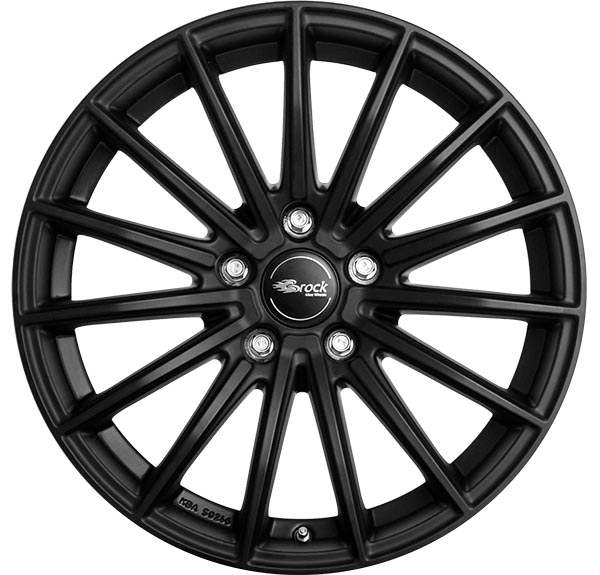 Felgen Brock B36 8.0x18 5x112 ET30 Satin Black Matt