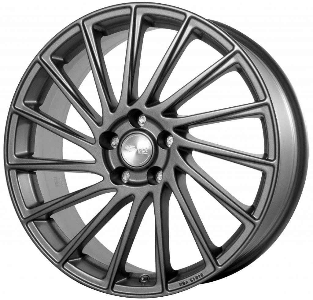 Felgen Brock B39 7.0x17 5x112 ET40 Himalaya Grey Matt