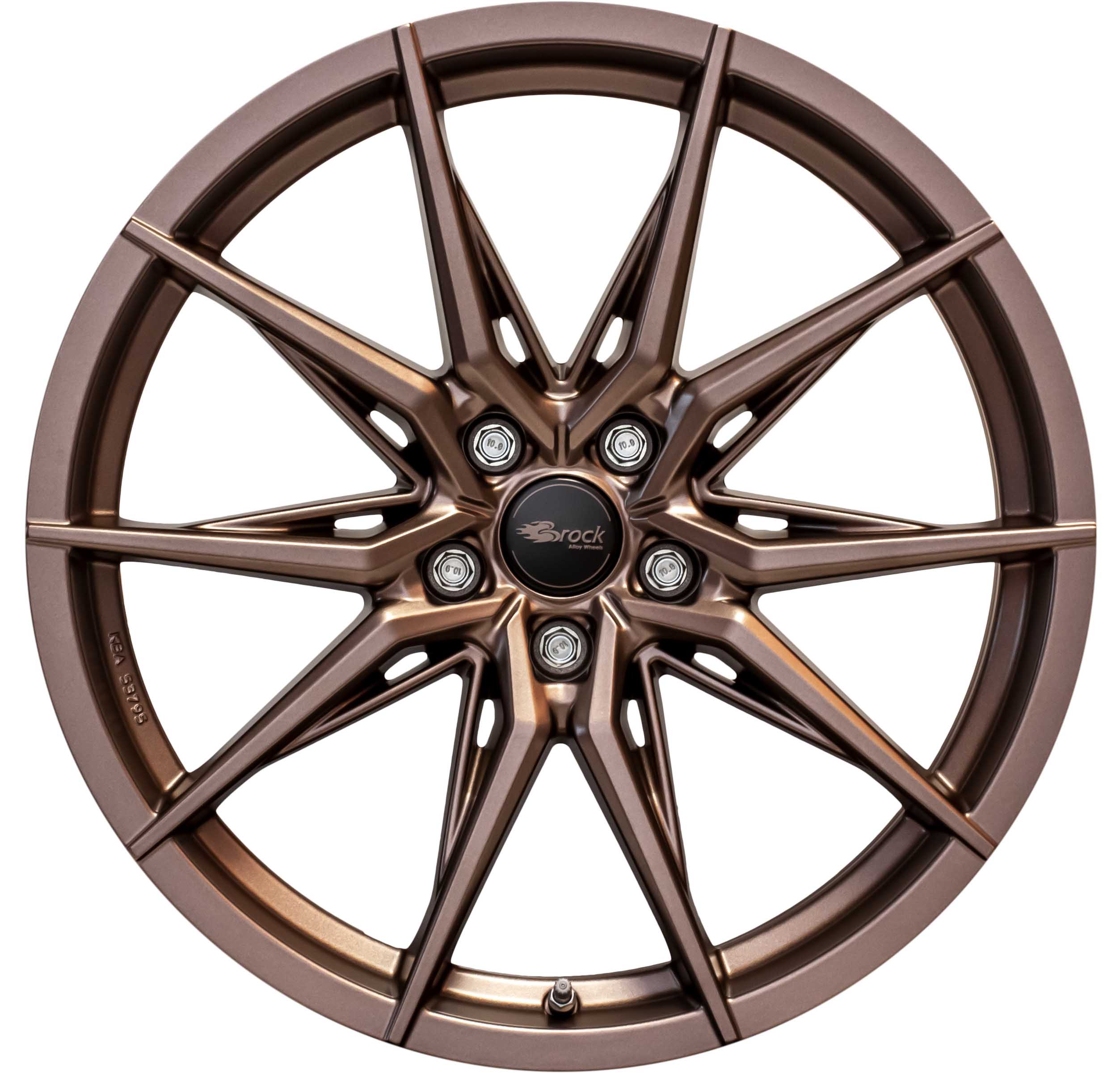 Brock B42 9.5x20 5x114.3 ET45 Bronze Copper Matt Felgen