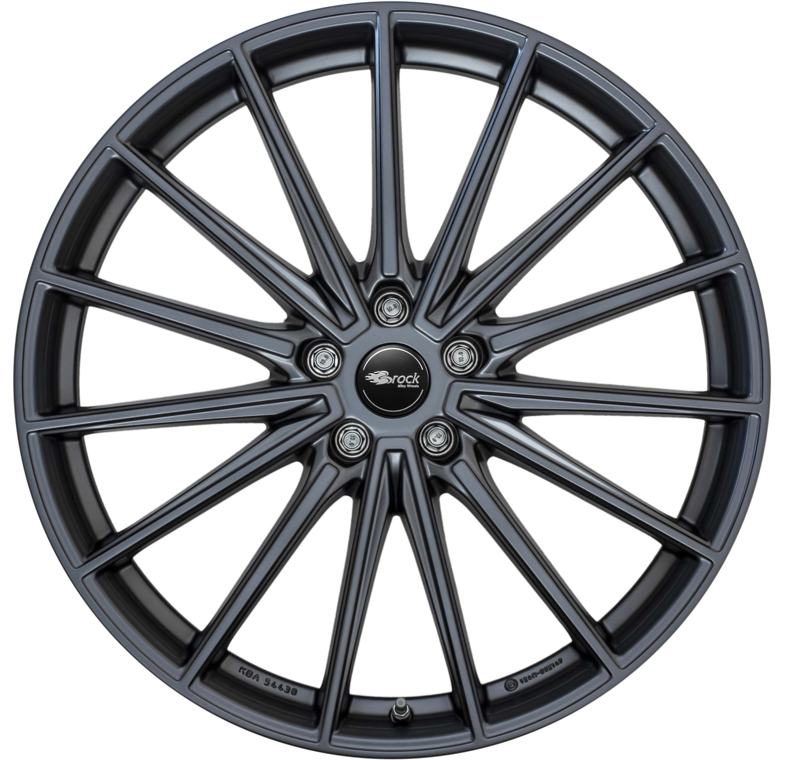 Brock B43 11.0x21 5x130 ET49 Cosmic Grey Matt Felgen