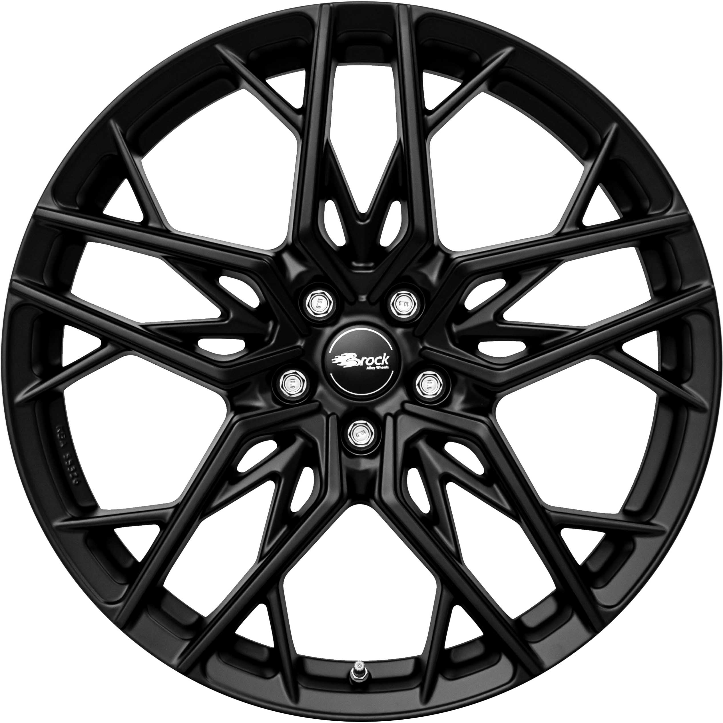 Brock B44 8.0x18 5x112 ET35 Satin Black Matt Felgen