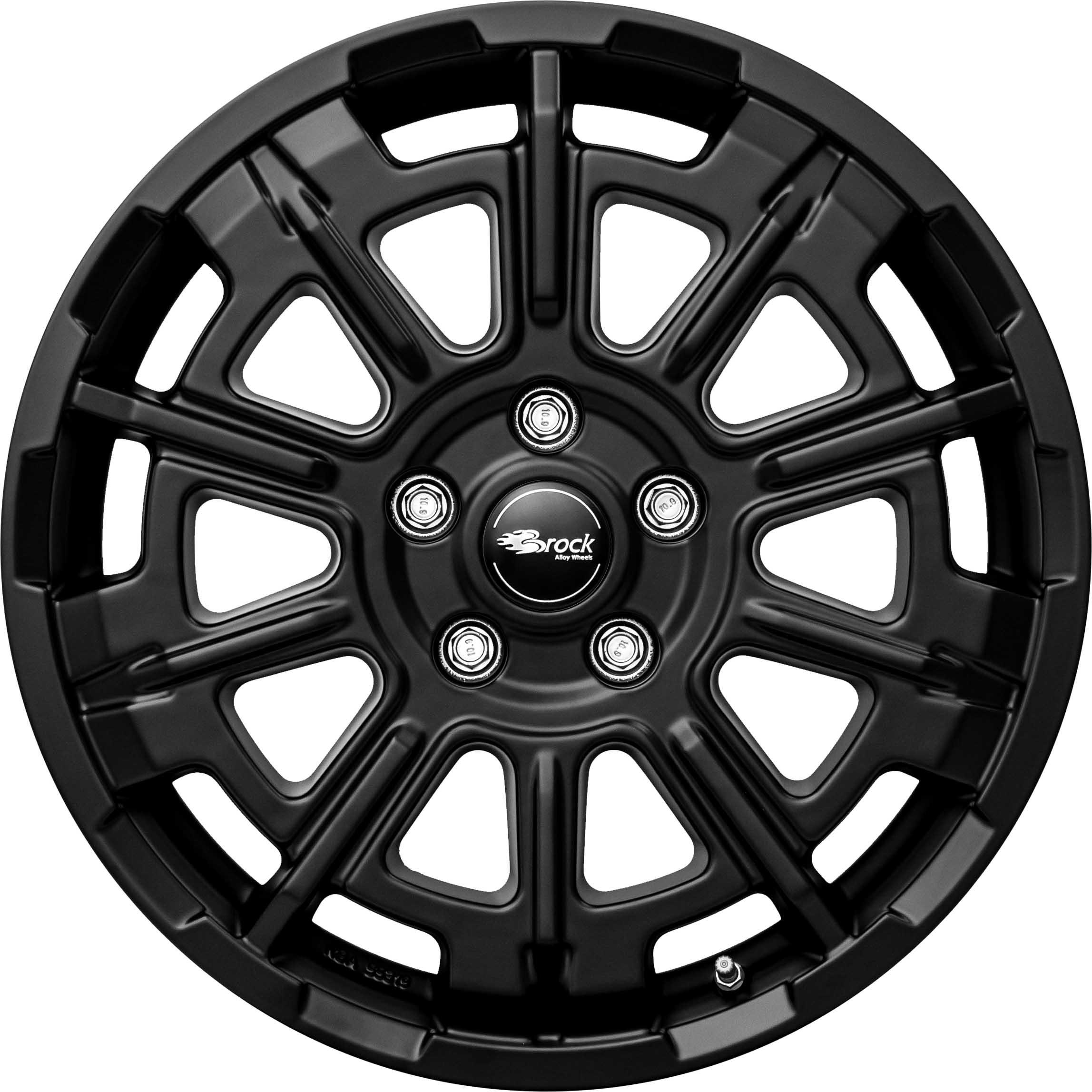 Image of Brock B45 7.0x17 6x120 ET45 Schwarz Glanz Felgen