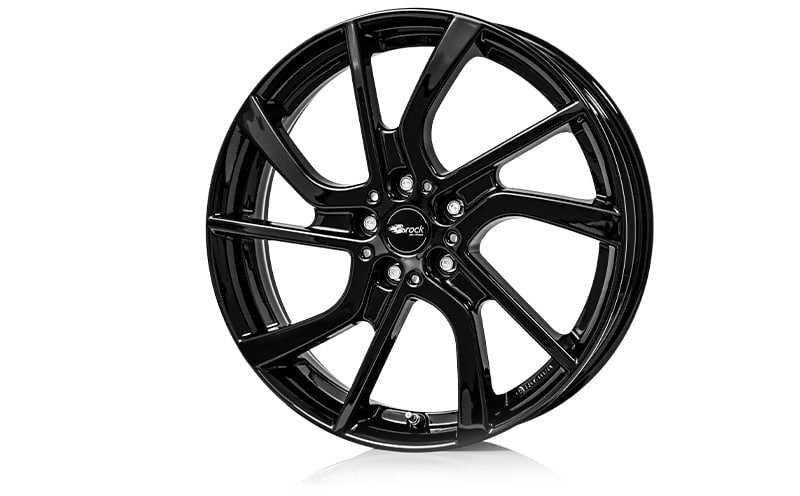 Image of Felgen Brock eB1 5.0x19 5x112 ET28 Schwarz Glanz